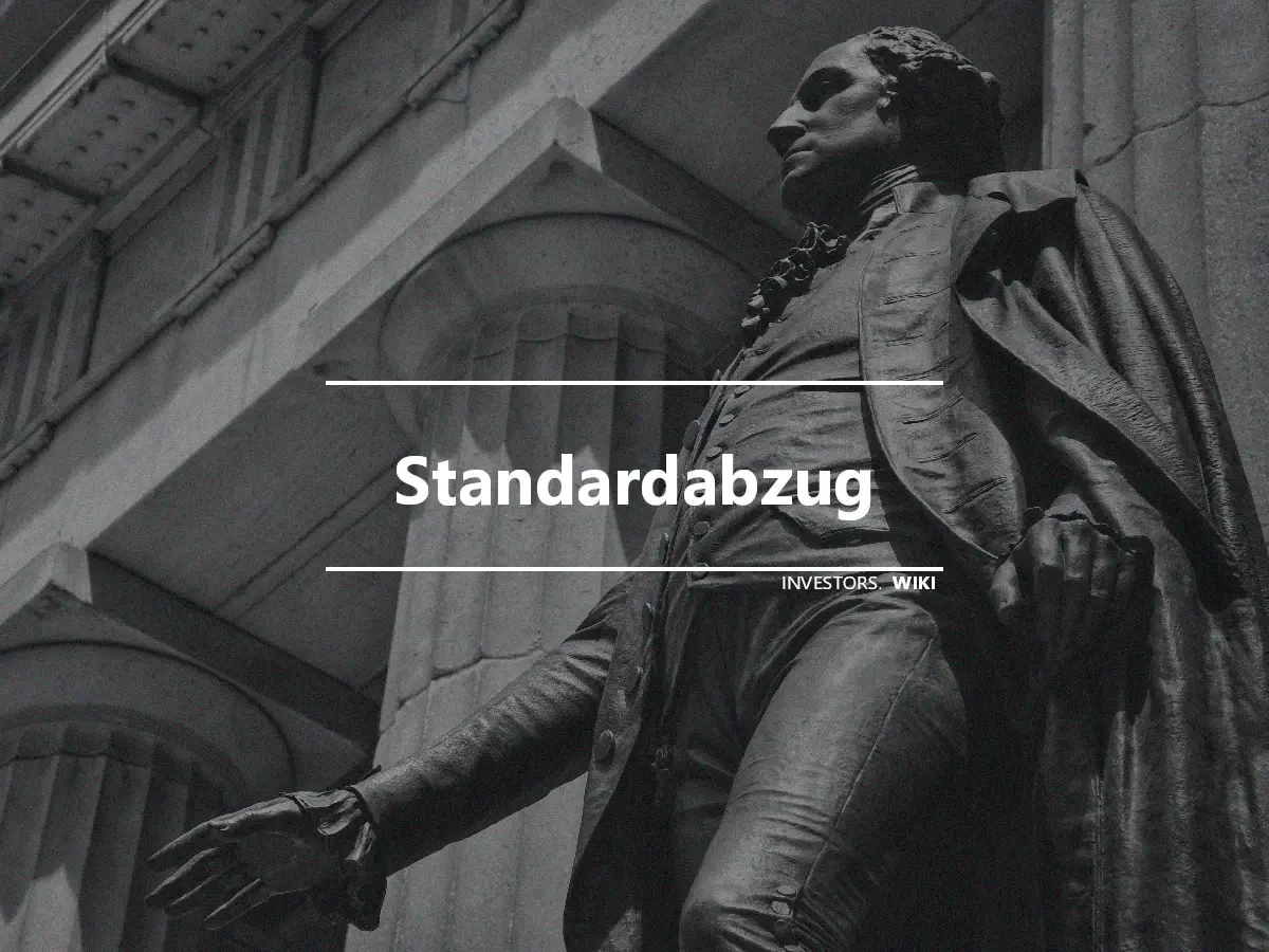 Standardabzug