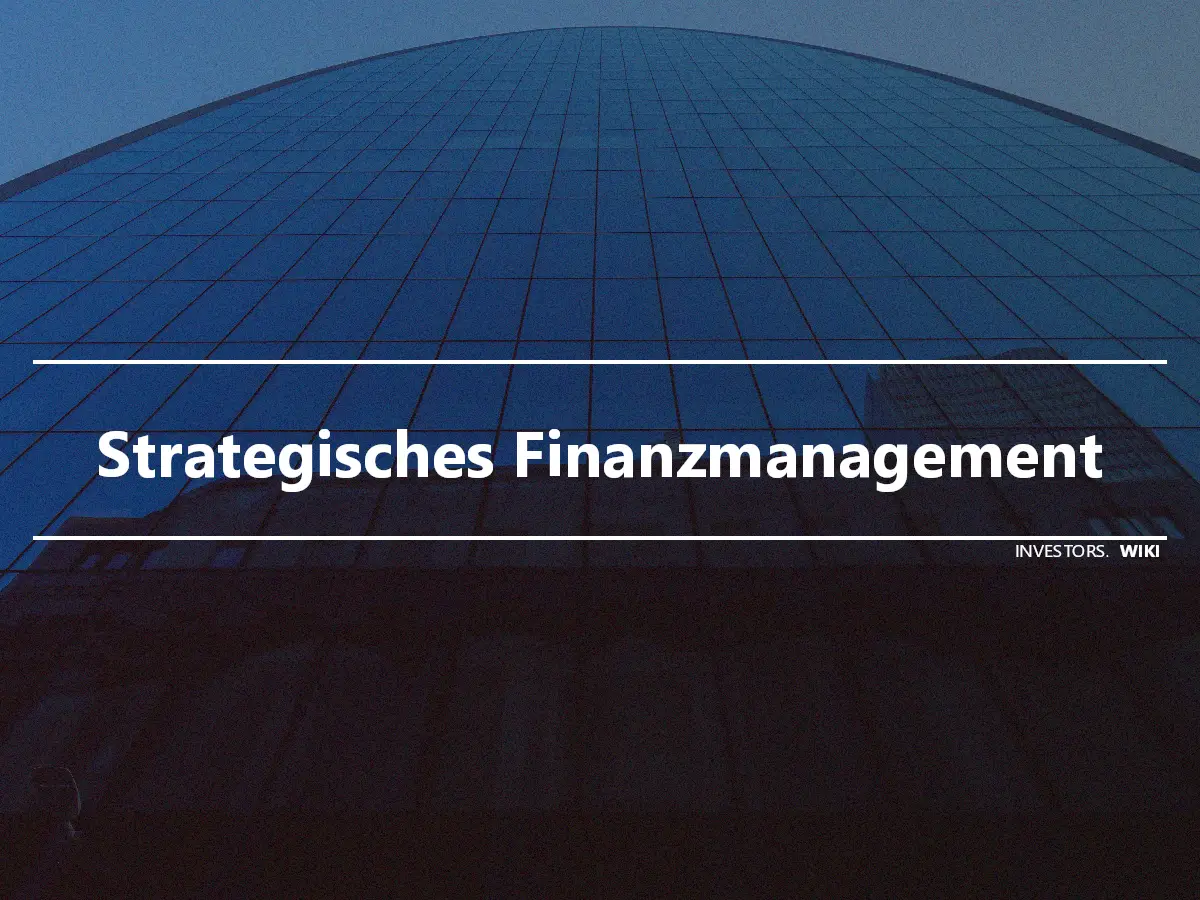 Strategisches Finanzmanagement
