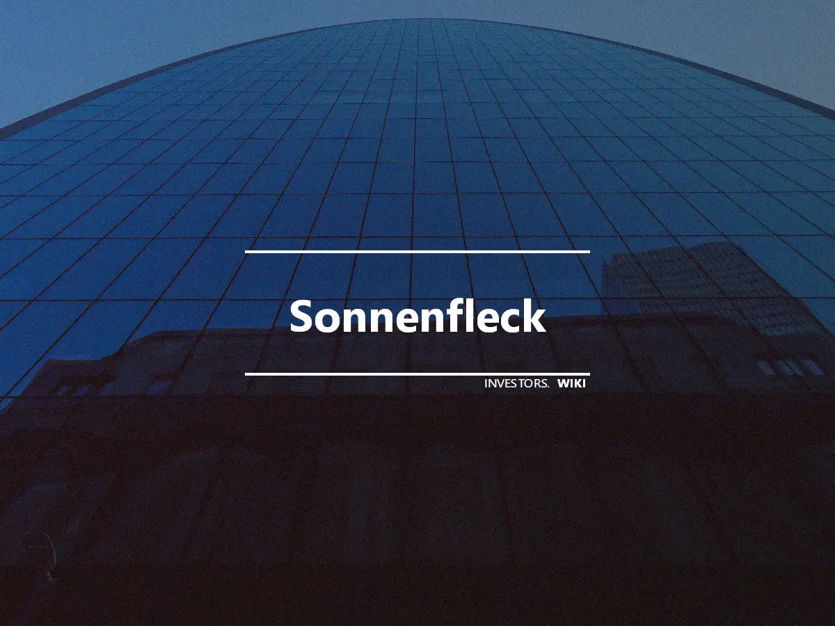 Sonnenfleck