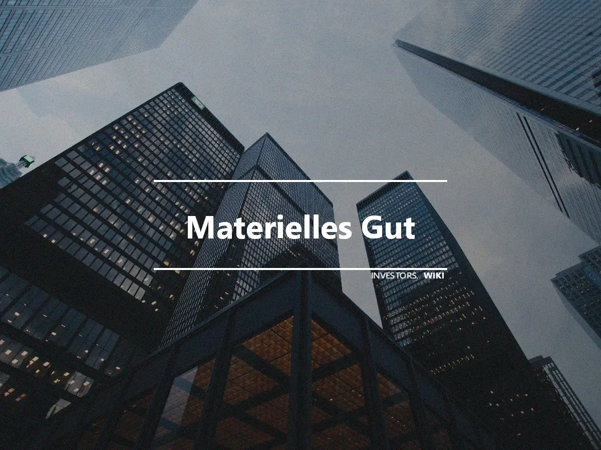 Materielles Gut