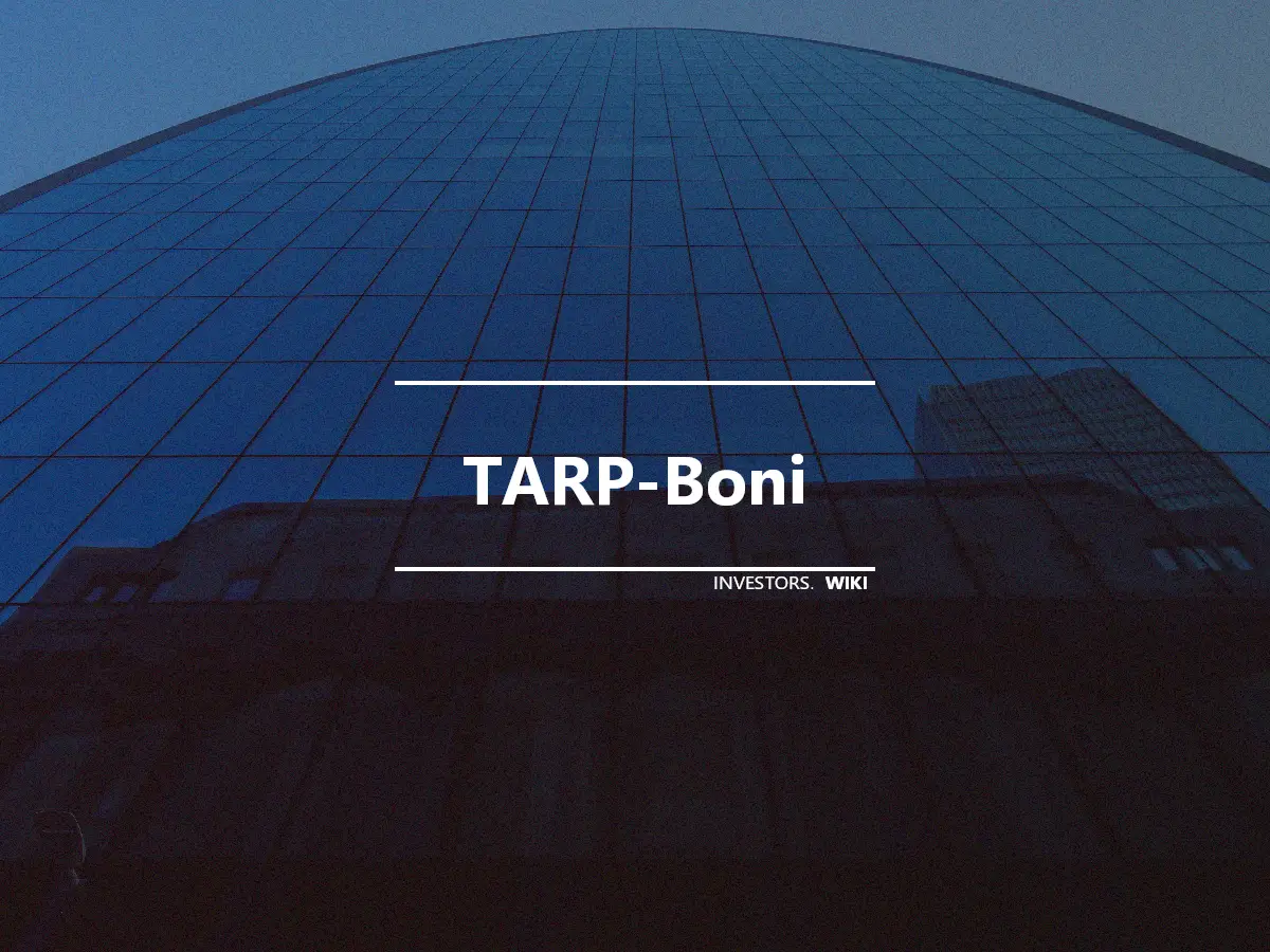 TARP-Boni