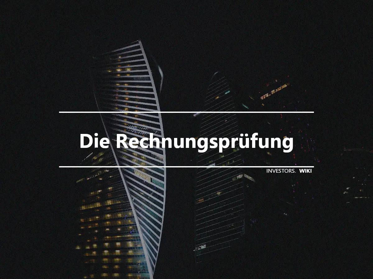 Die Rechnungsprüfung