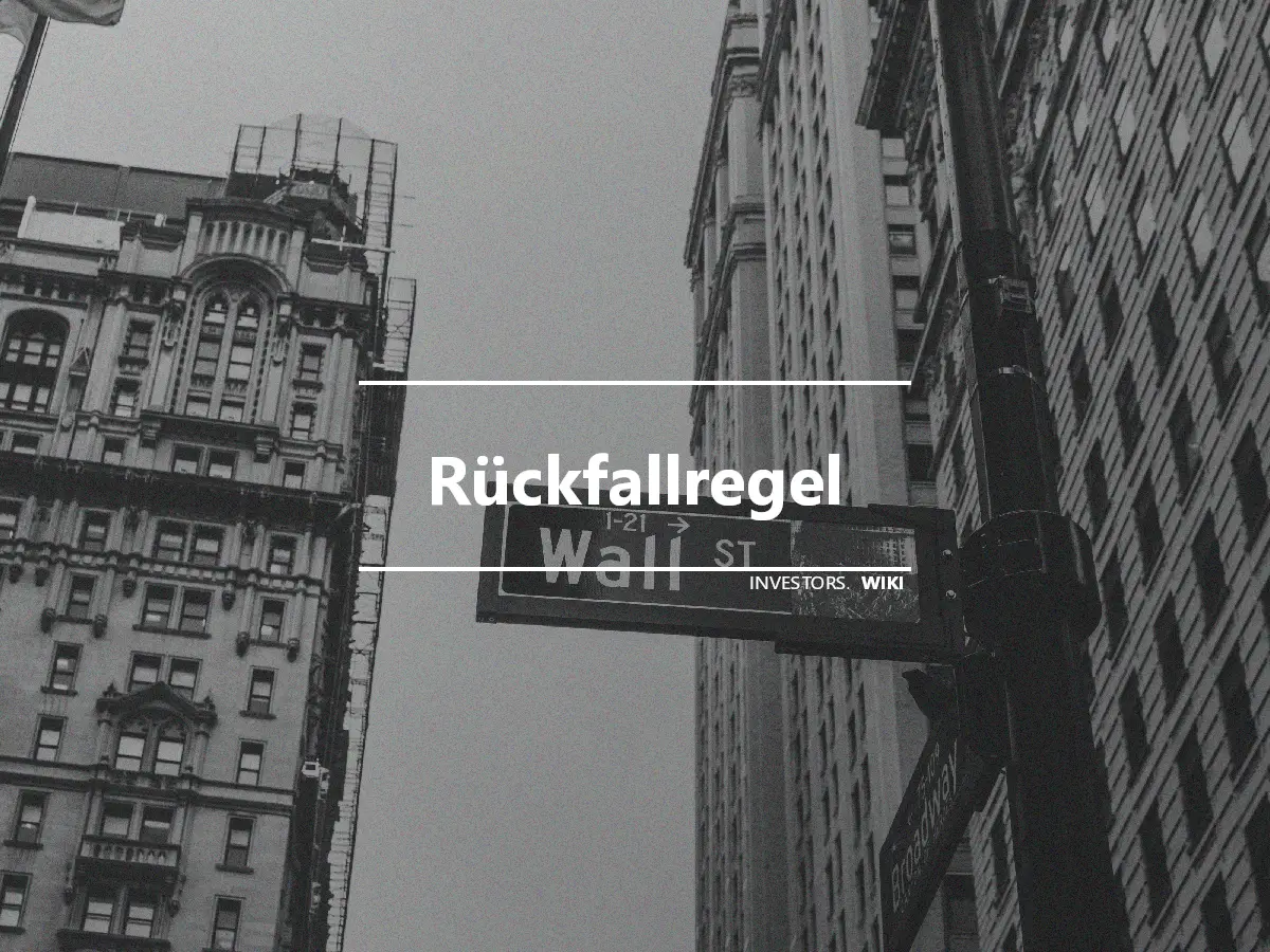 Rückfallregel