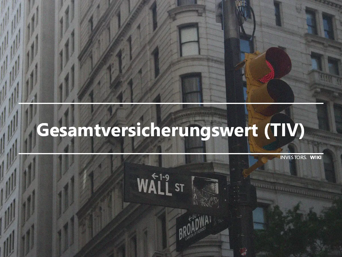 Gesamtversicherungswert (TIV)