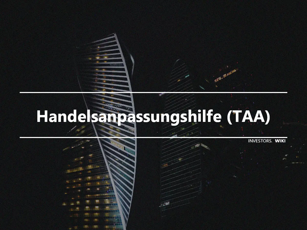 Handelsanpassungshilfe (TAA)