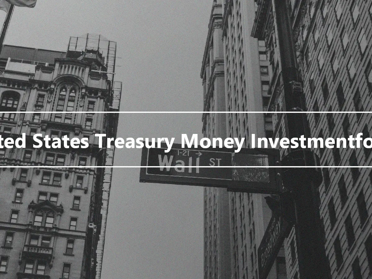 United States Treasury Money Investmentfonds