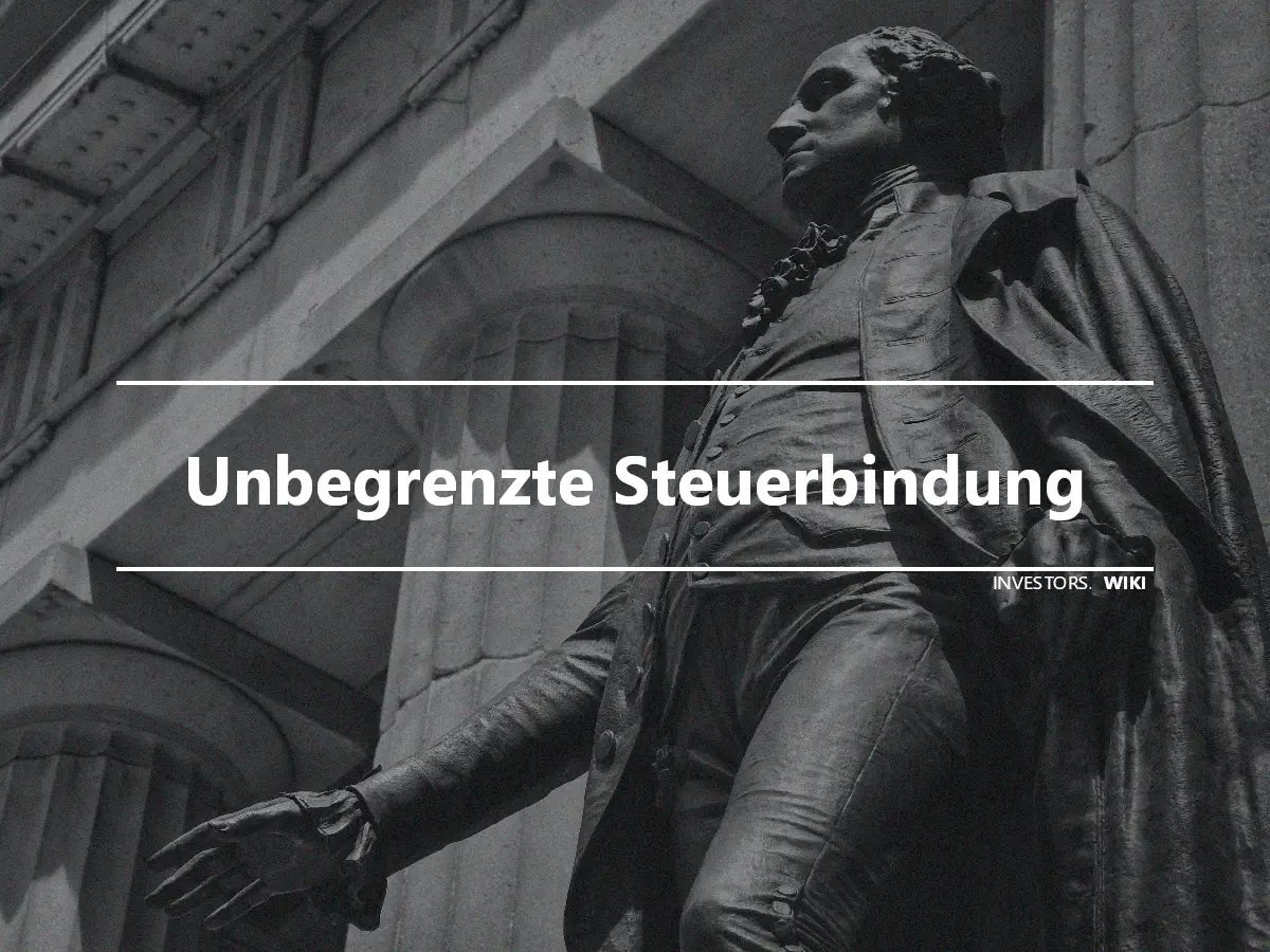 Unbegrenzte Steuerbindung