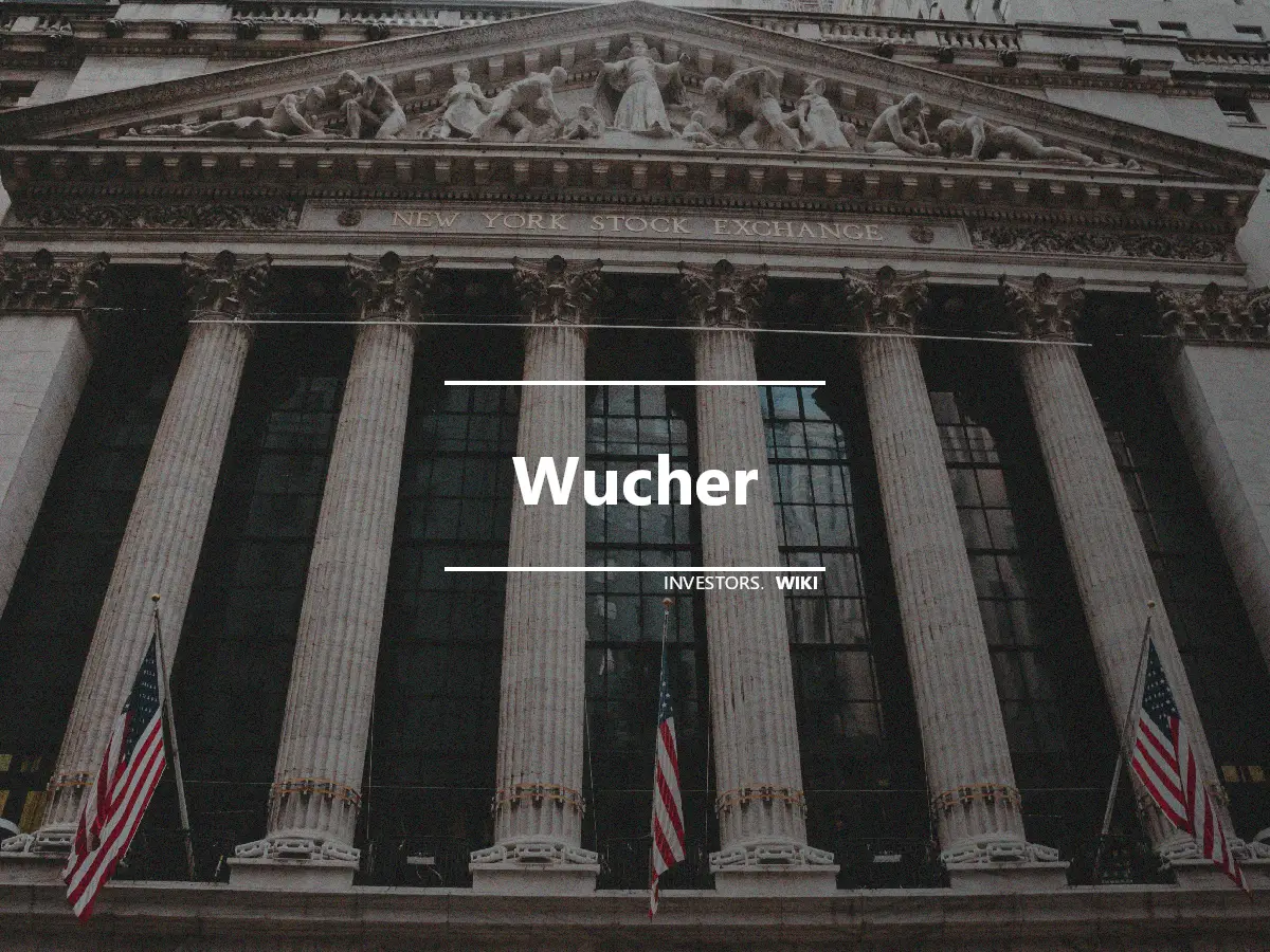 Wucher