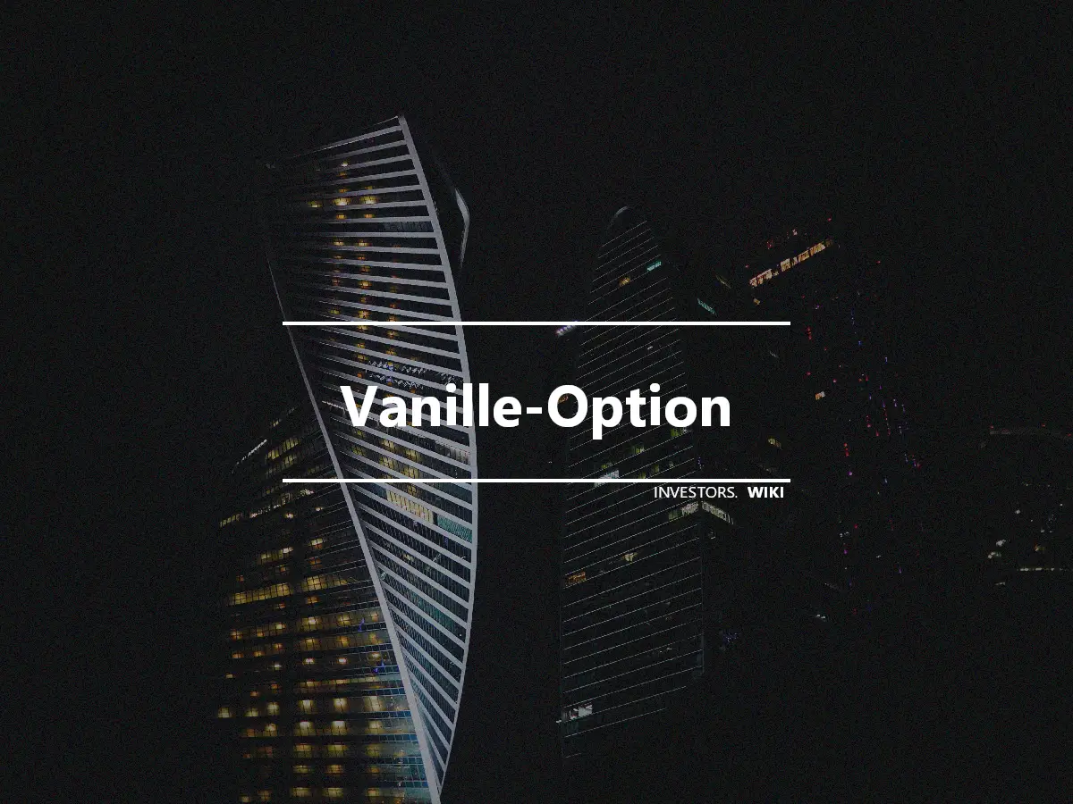 Vanille-Option