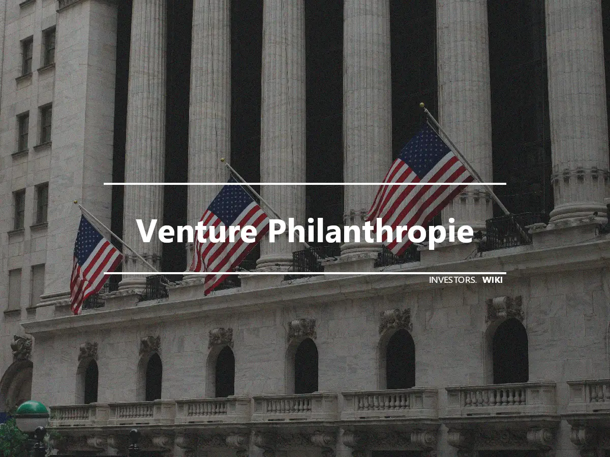 Venture Philanthropie