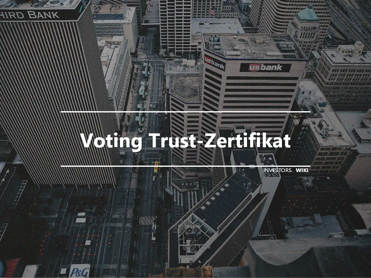 Voting Trust-Zertifikat