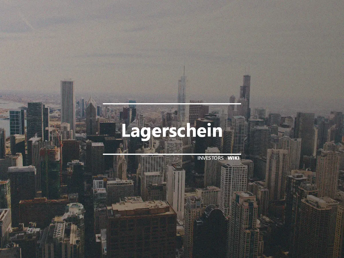 Lagerschein