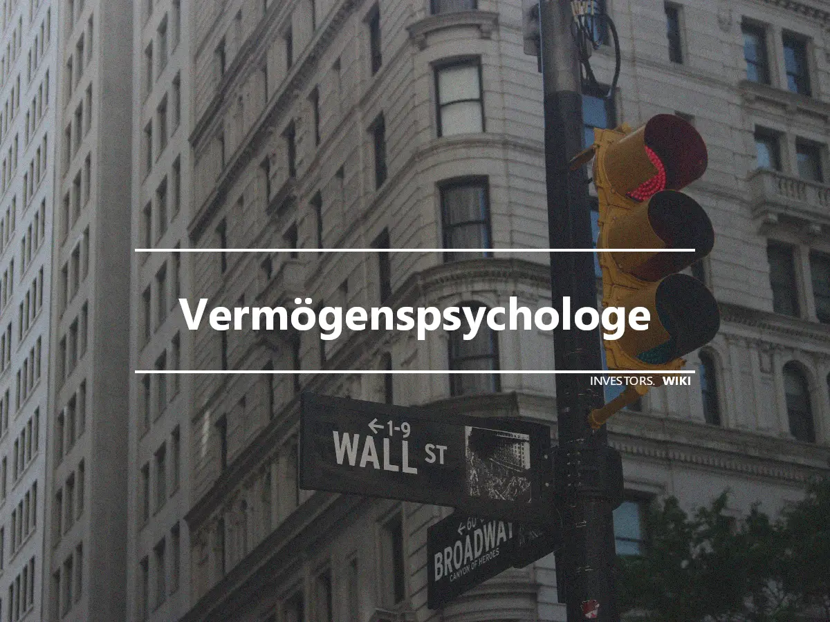 Vermögenspsychologe