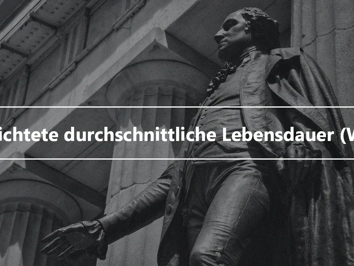 Gewichtete durchschnittliche Lebensdauer (WAL)