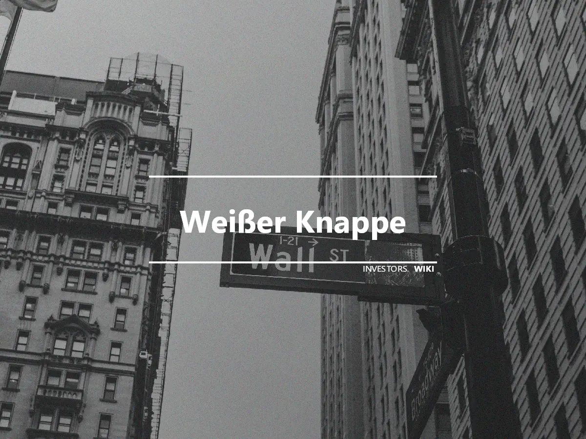 Weißer Knappe