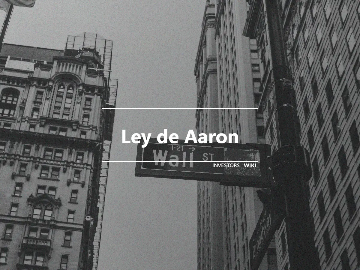 Ley de Aaron