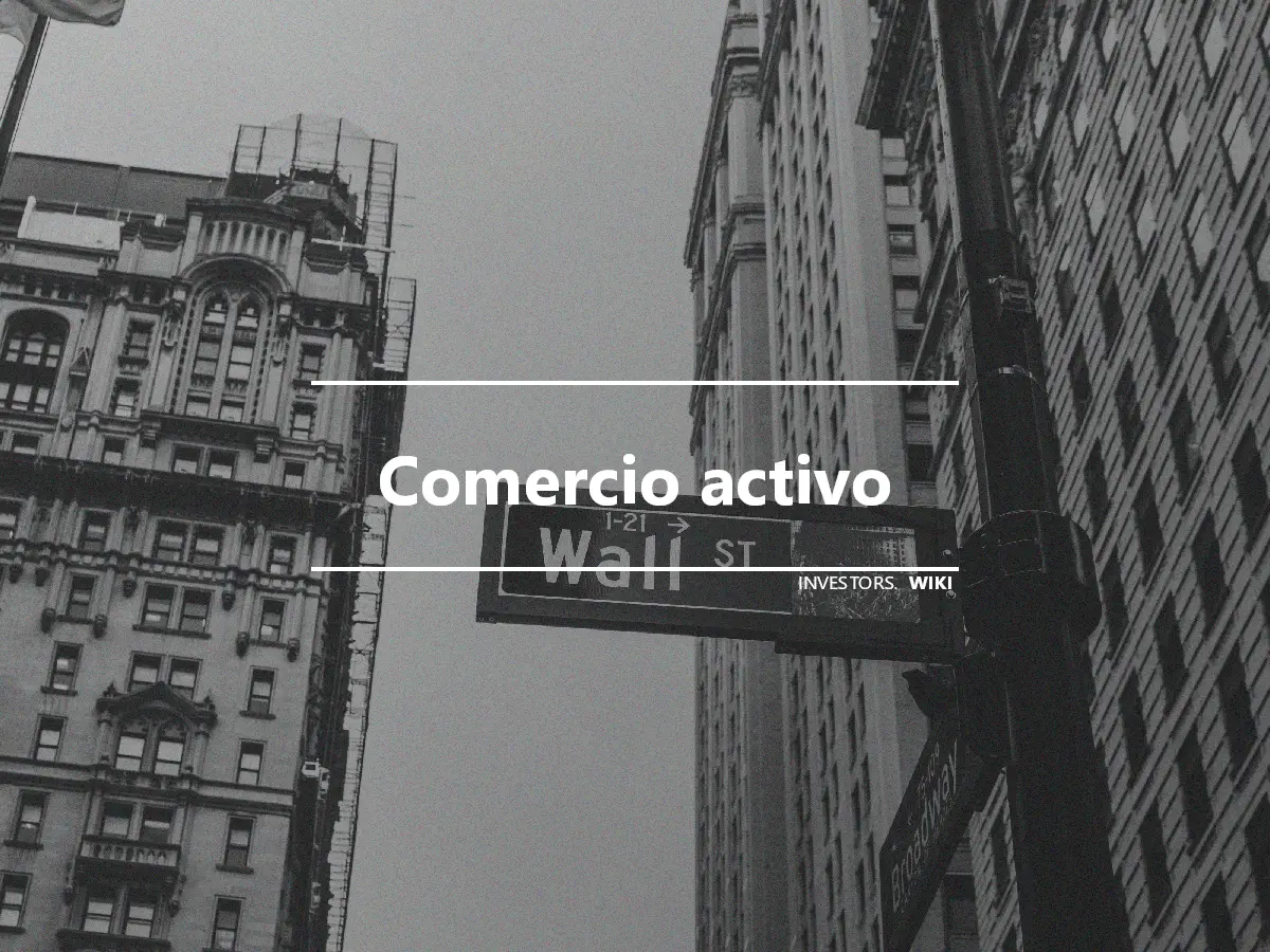 Comercio activo