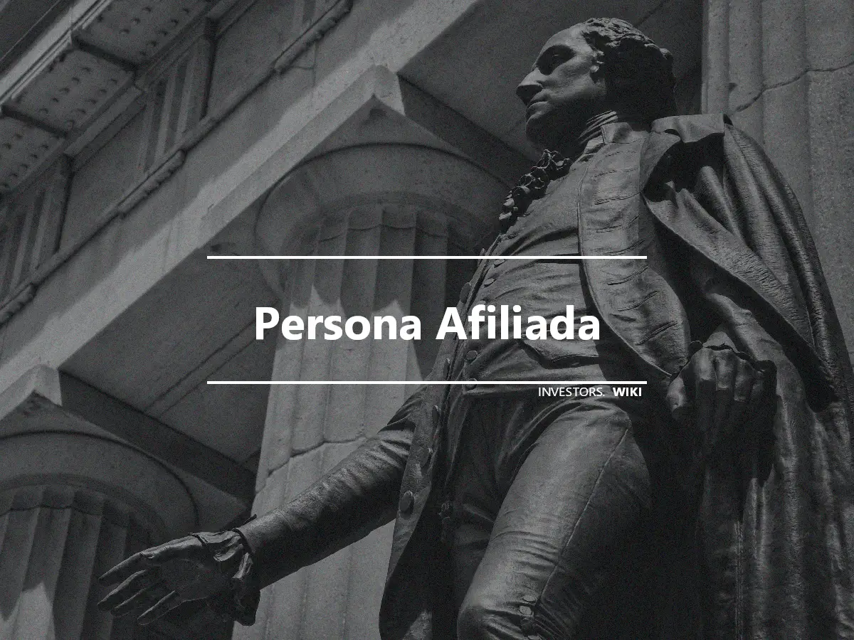 Persona Afiliada