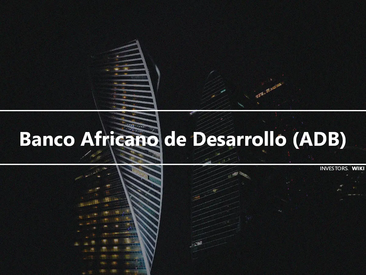 Banco Africano de Desarrollo (ADB)