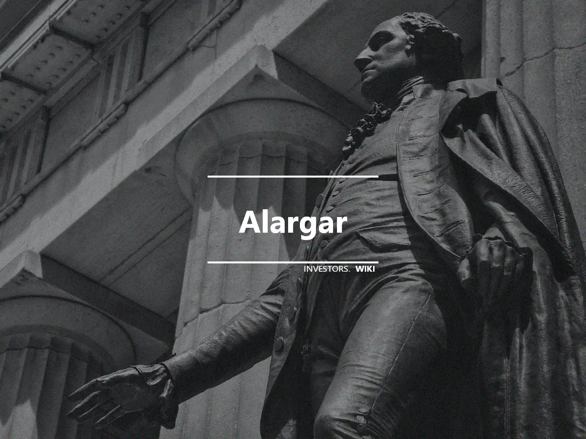 Alargar