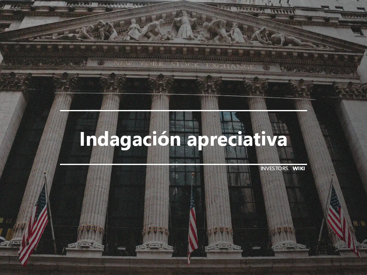 Indagación apreciativa