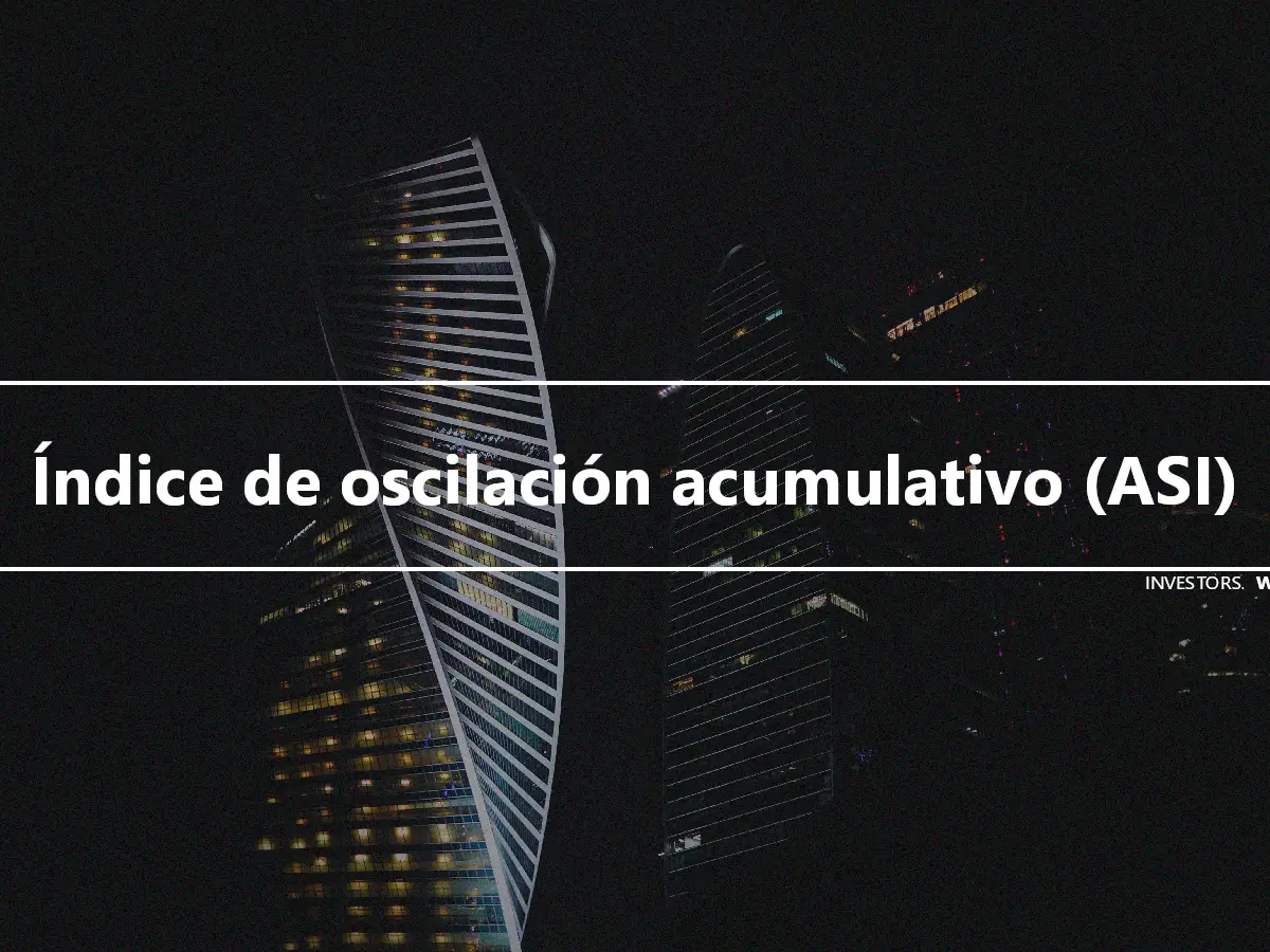 Índice de oscilación acumulativo (ASI)