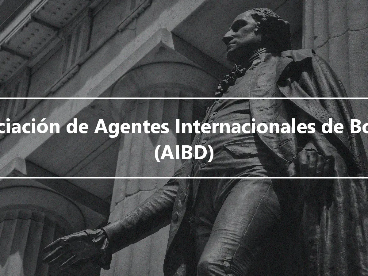 Asociación de Agentes Internacionales de Bonos (AIBD)