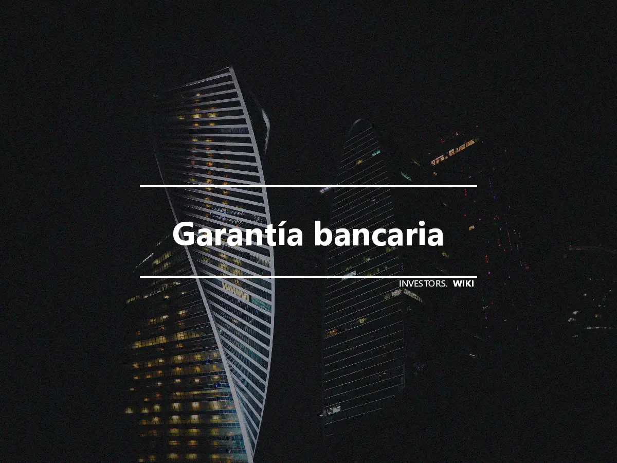 Garantía bancaria