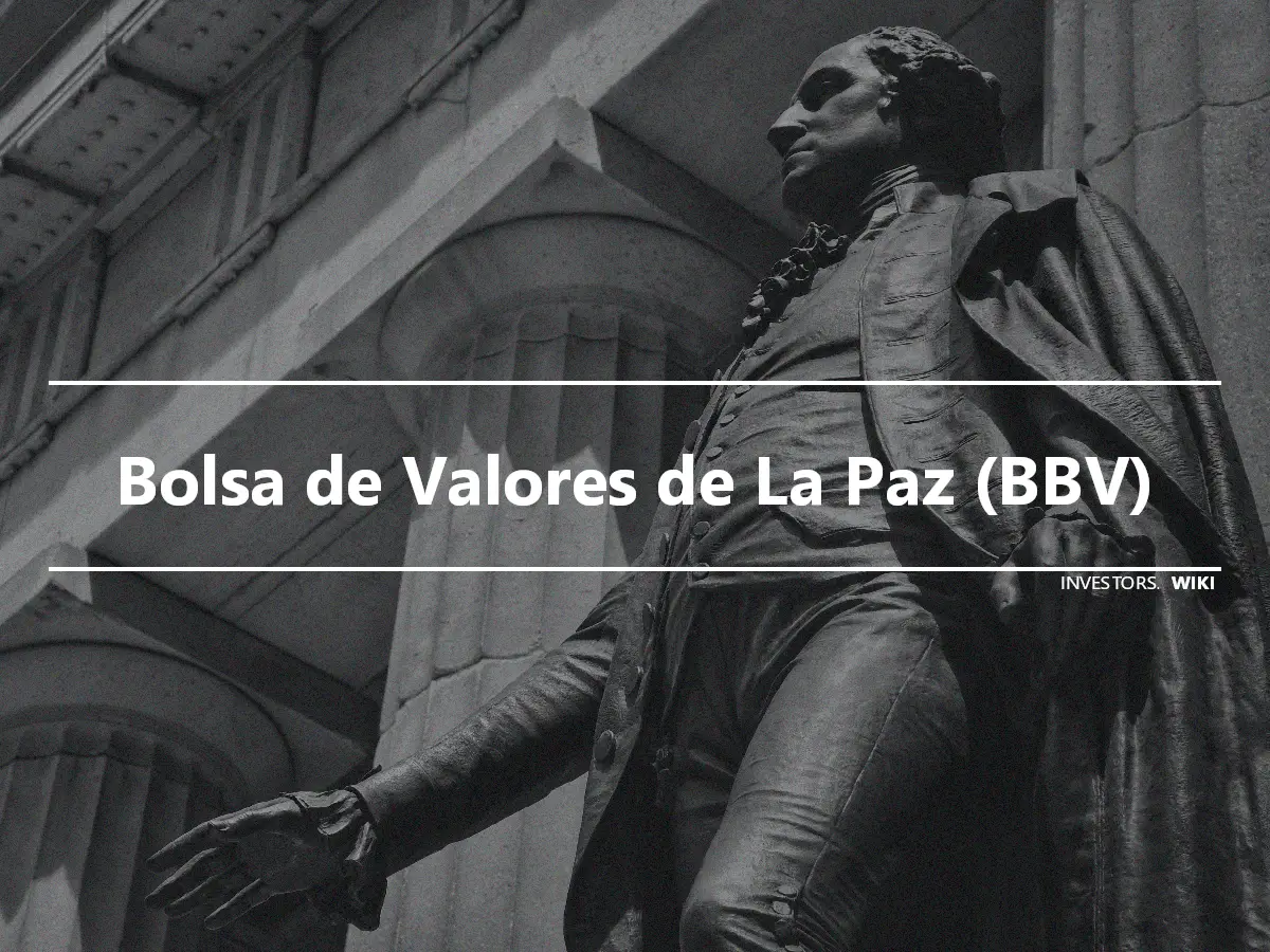 Bolsa de Valores de La Paz (BBV)
