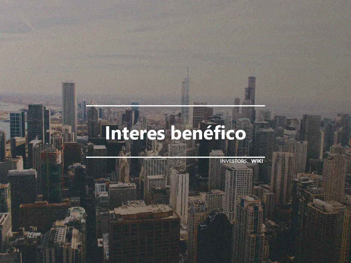 Interes benéfico