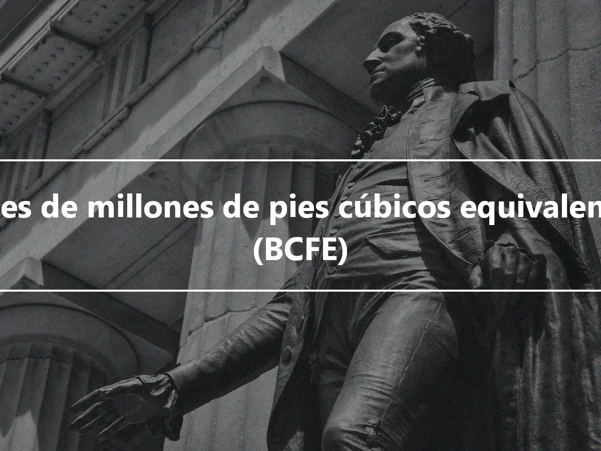 Miles de millones de pies cúbicos equivalentes (BCFE)