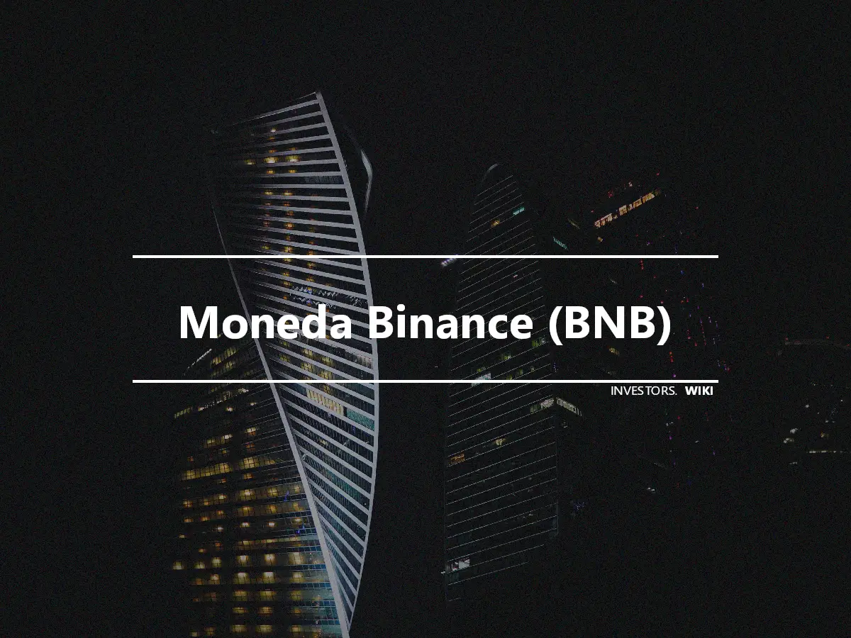 Moneda Binance (BNB)
