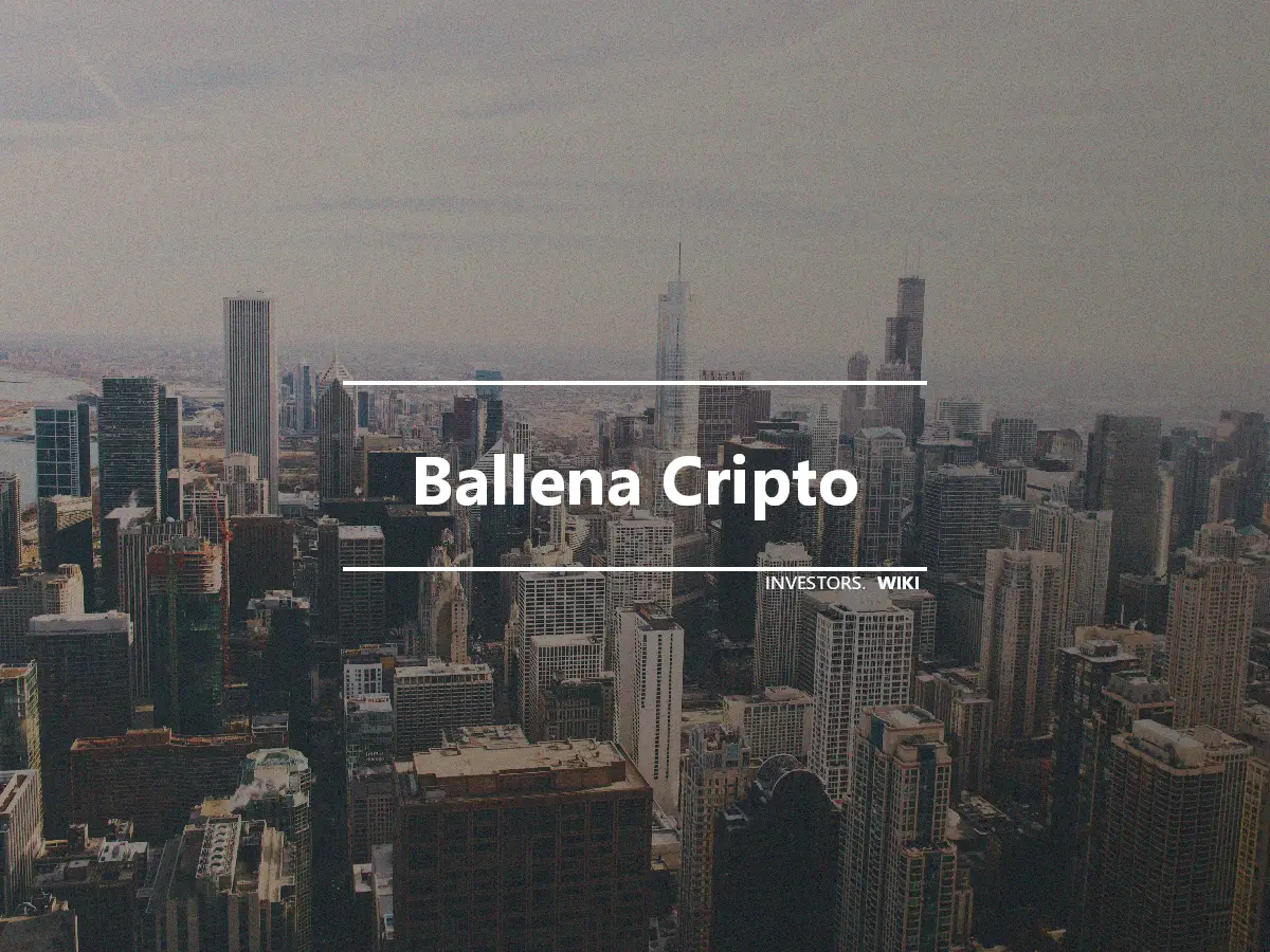 Ballena Cripto