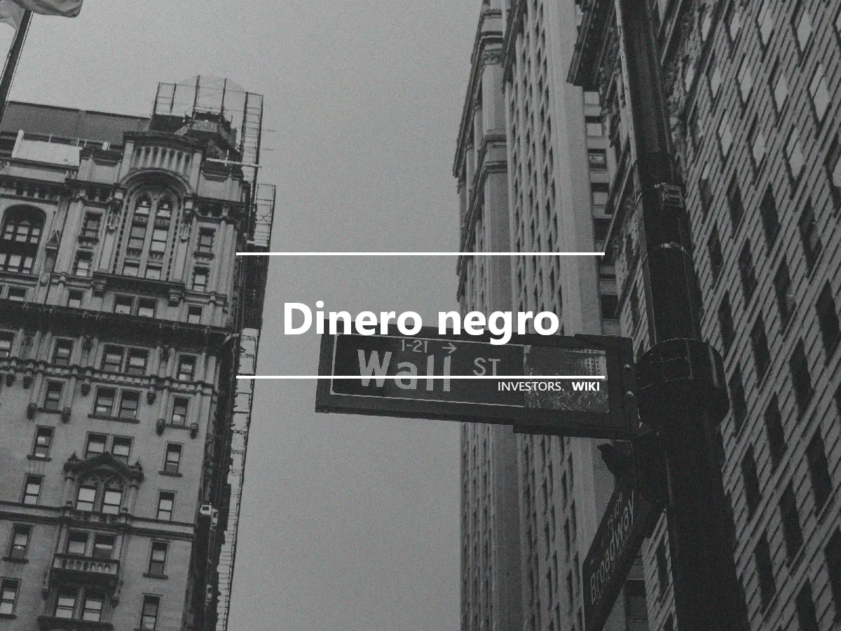 Dinero negro