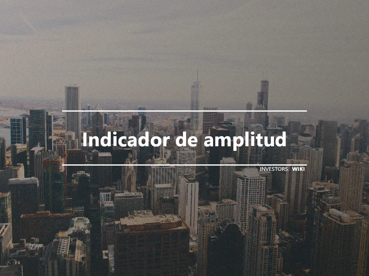 Indicador de amplitud