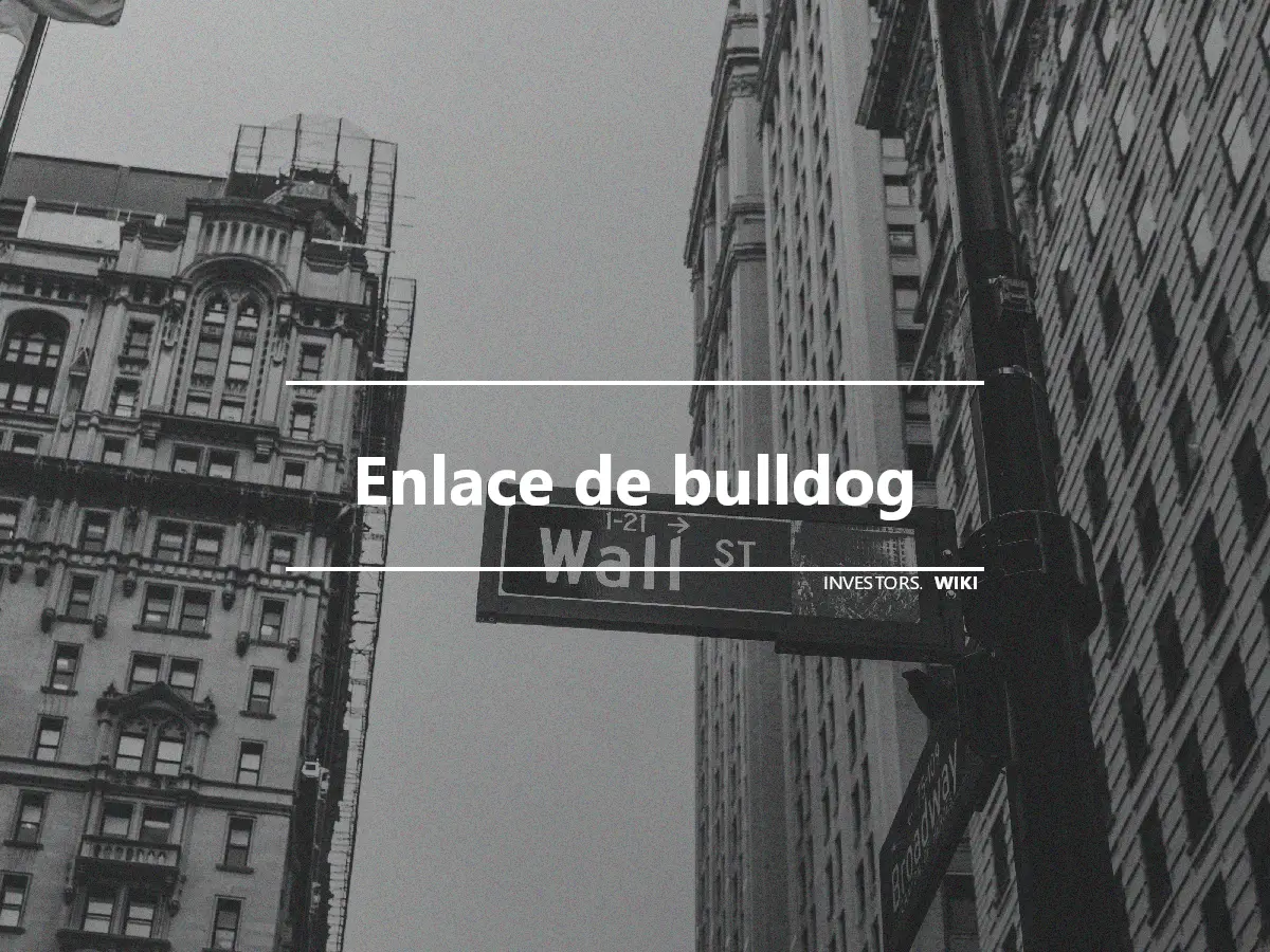 Enlace de bulldog