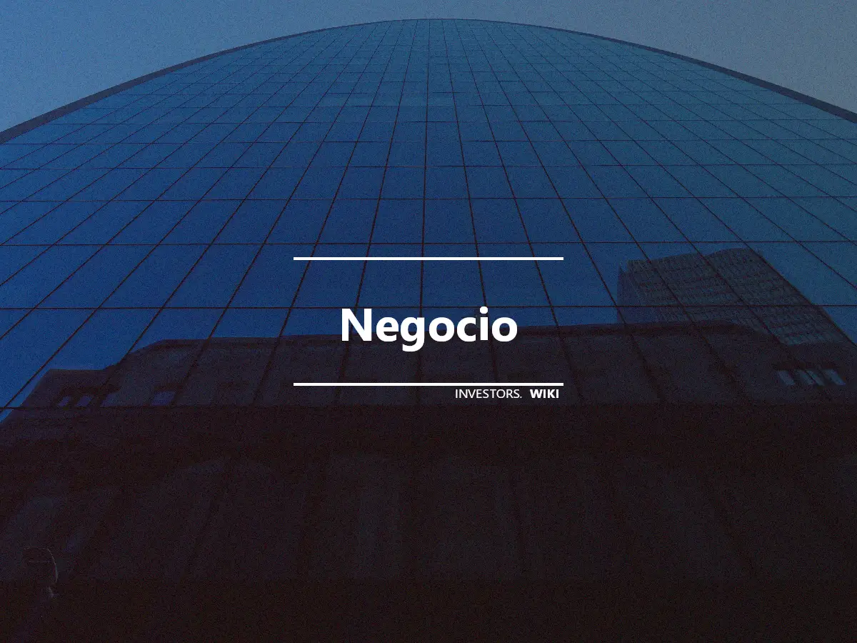 Negocio