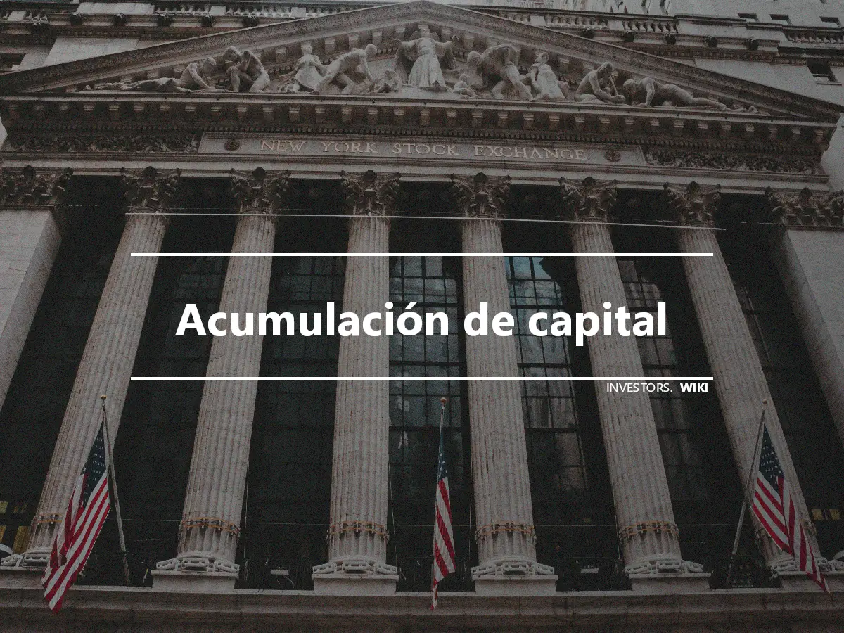 Acumulación de capital