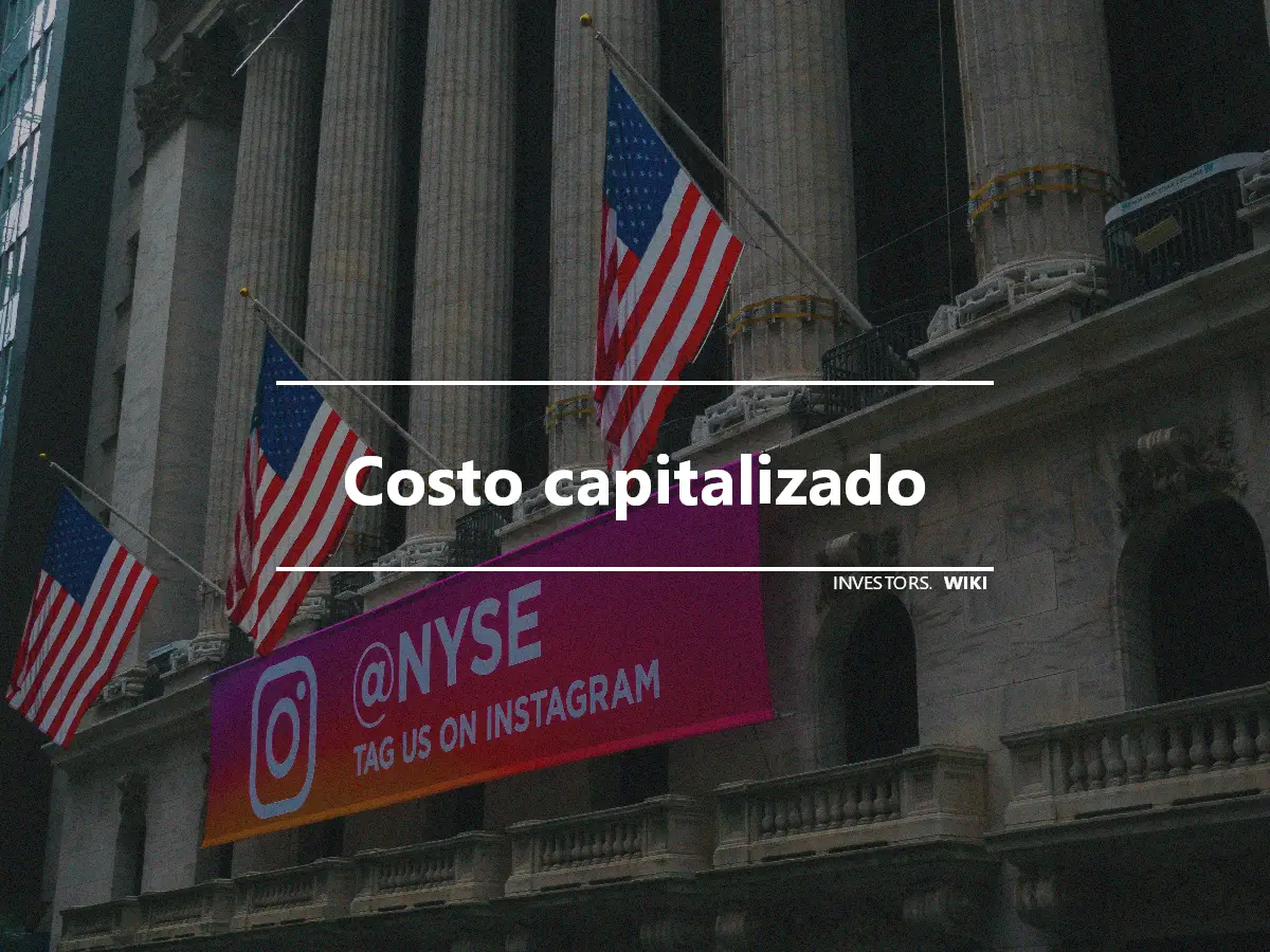 Costo capitalizado