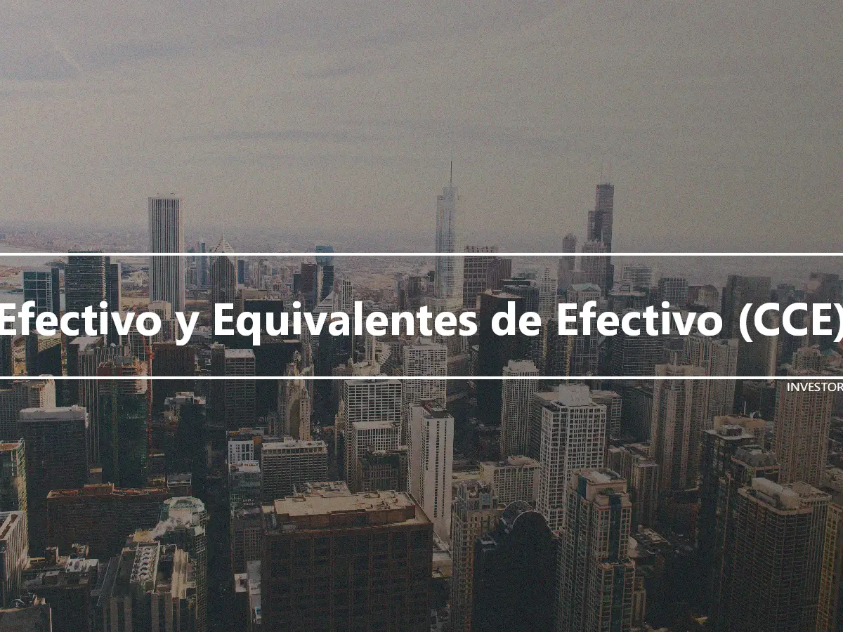 Efectivo y Equivalentes de Efectivo (CCE)