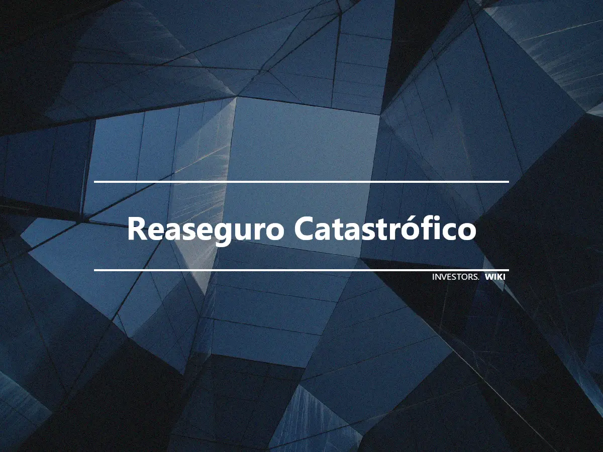 Reaseguro Catastrófico