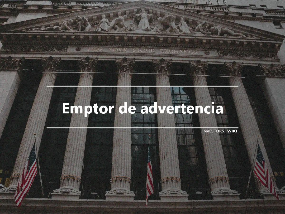 Emptor de advertencia