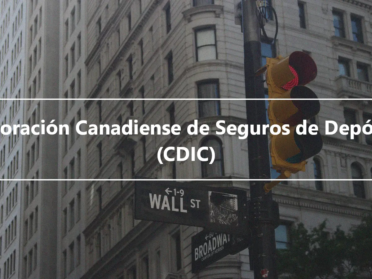 Corporación Canadiense de Seguros de Depósitos (CDIC)