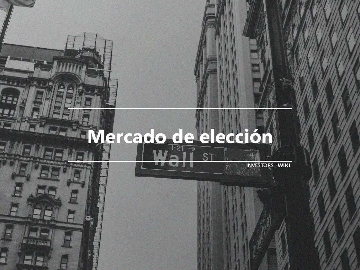 Mercado de elección