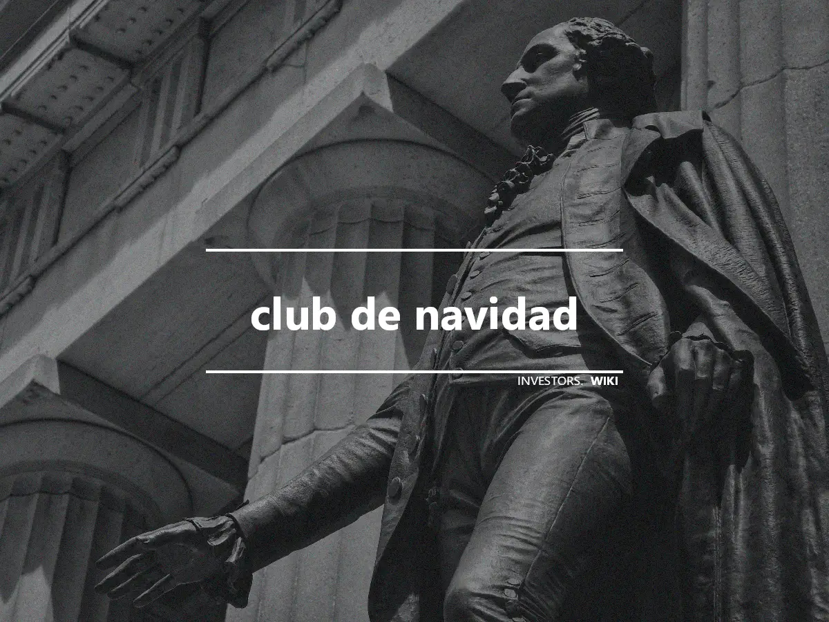 club de navidad