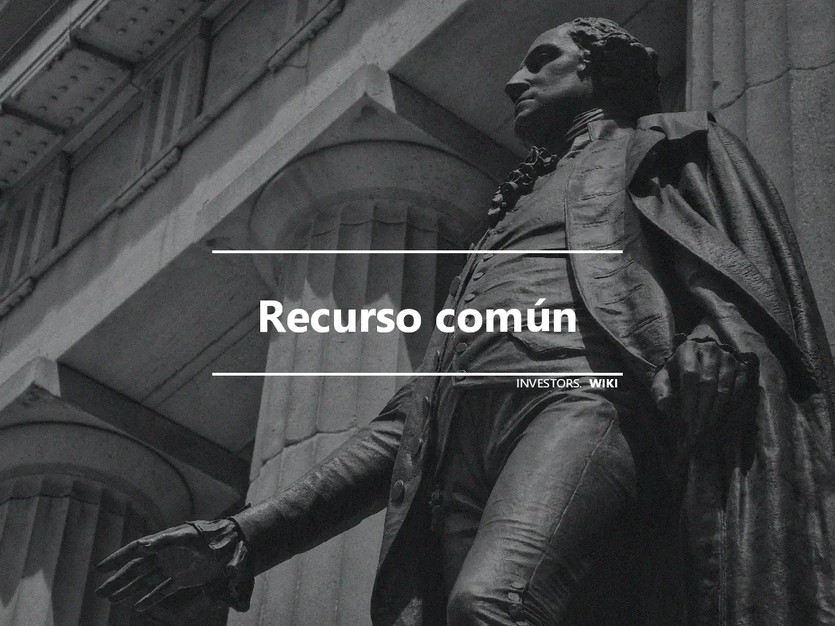 Recurso común