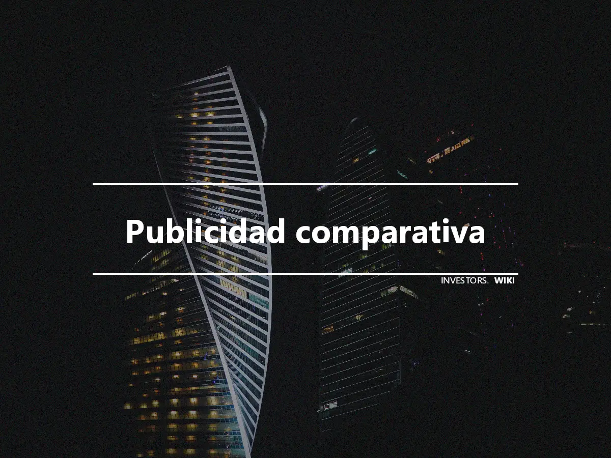 Publicidad comparativa