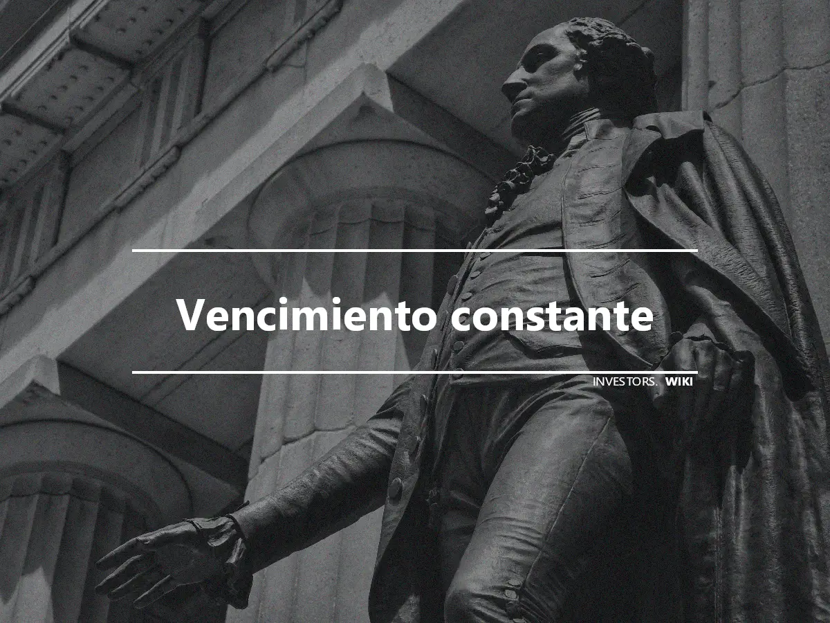 Vencimiento constante