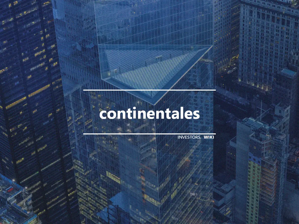 continentales
