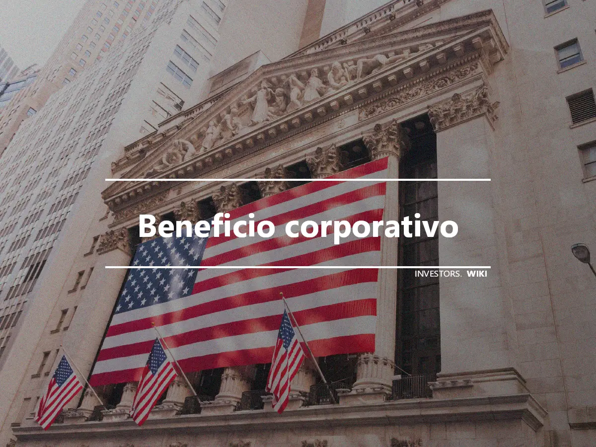 Beneficio corporativo